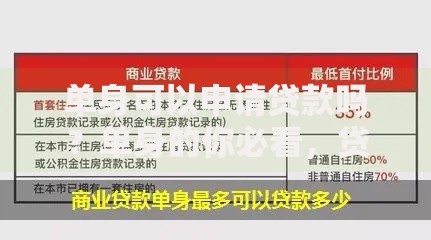 单身可以申请贷款吗？单身的你必看，贷款那些事一次说明白！