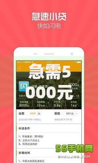 急需5000元怎么办？容易审核通过的借款试试这5个无门槛平台