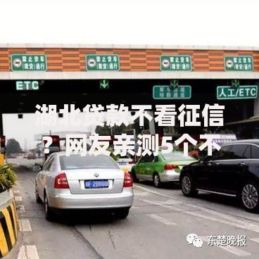 湖北贷款不看征信？网友亲测5个不看征信贷款平台盘点
