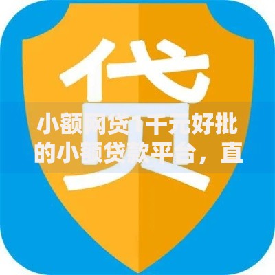 小额网贷1千元好批的小额贷款平台，直贷中心不看征信嘛的7个平台介绍
