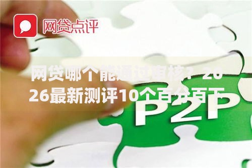 网贷哪个能通过审核？2026最新测评10个百分百下款无视黑白户网贷app
