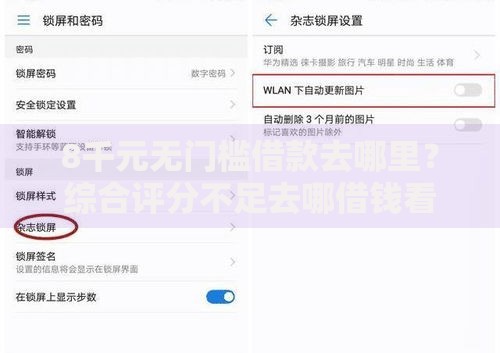 8千元无门槛借款去哪里？综合评分不足去哪借钱看这8个平台