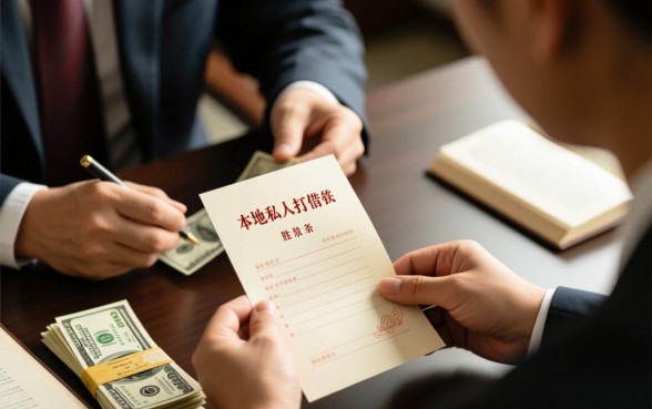 本地私人借钱怎么打借条