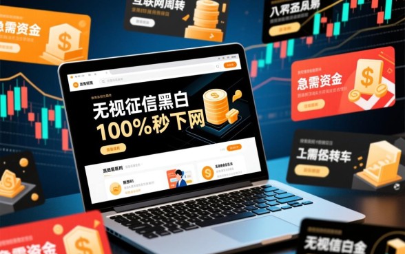 无视征信黑白户能秒下网贷吗