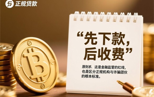 贷款流程大揭秘为什么有的贷款可以先下款后收费