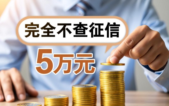 如何快速借到5万不看征信