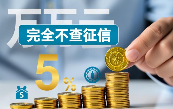 如何快速借到5万不看征信