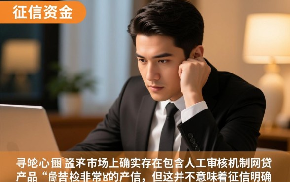 征信黑征信不好有没有人工审核的网贷