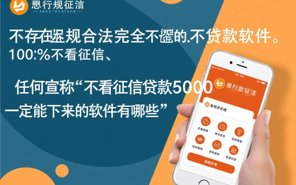 不看征信贷款5000一定能下来吗