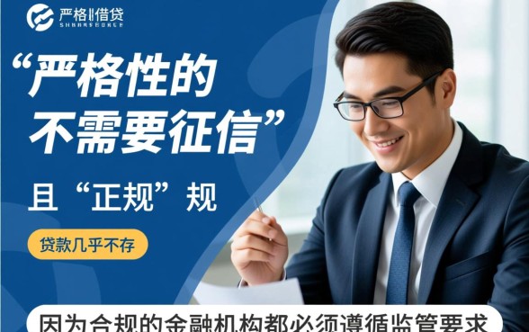 不需要征信的正规贷款有哪些