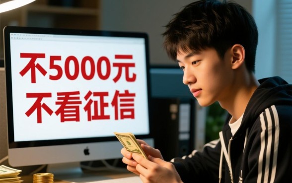 19岁小额贷款5000急用不看征信2026能下款吗