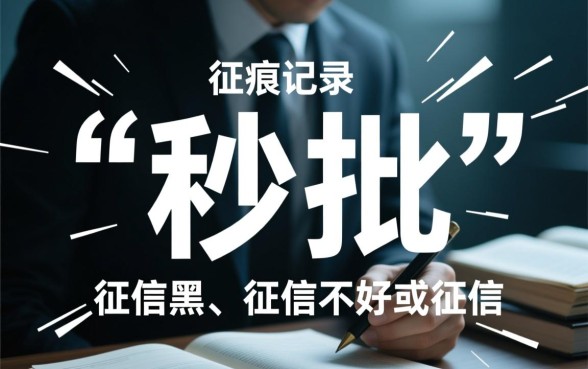 2026年9月征信不好秒批口子