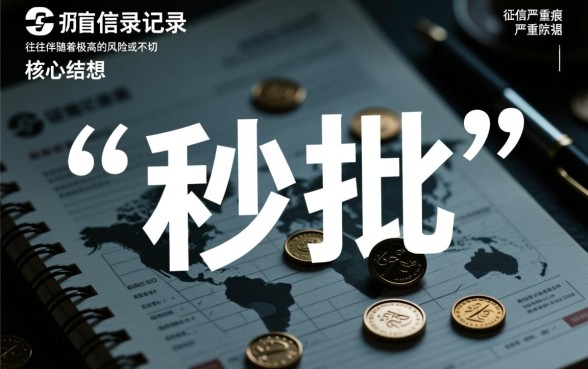 2026年9月征信不好秒批口子