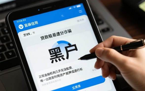 芝麻信用550征信黑了哪里能借