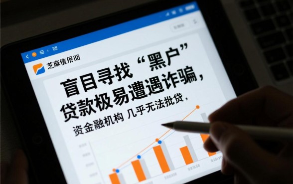 芝麻信用550征信黑了哪里能借