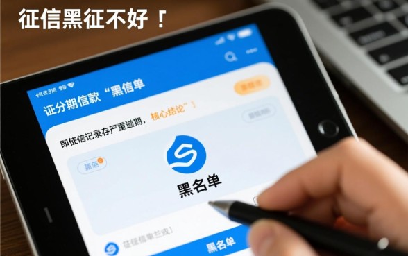 征信黑了不好怎么分期借款