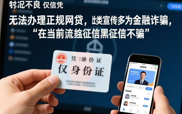 征信不好网贷凭一张身份证可以吗