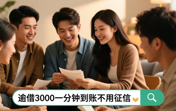 私人借款一分钟到账不用征信吗