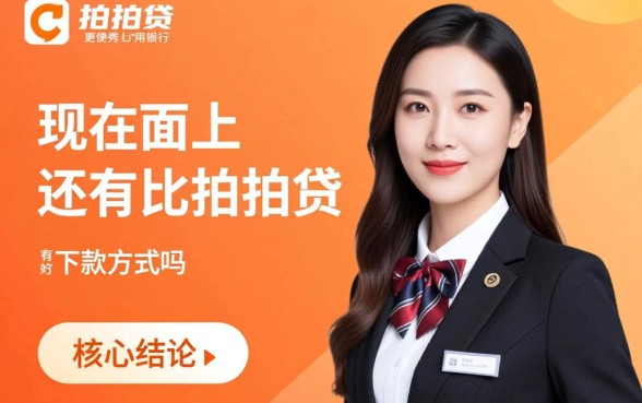 现在市面上还有比拍拍贷更便捷的下款方式吗