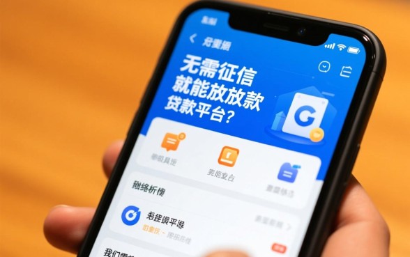 市面上真的有无需征信就能放款的贷款平台吗