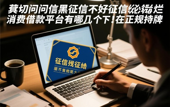 征信黑了能下款的平台有哪些