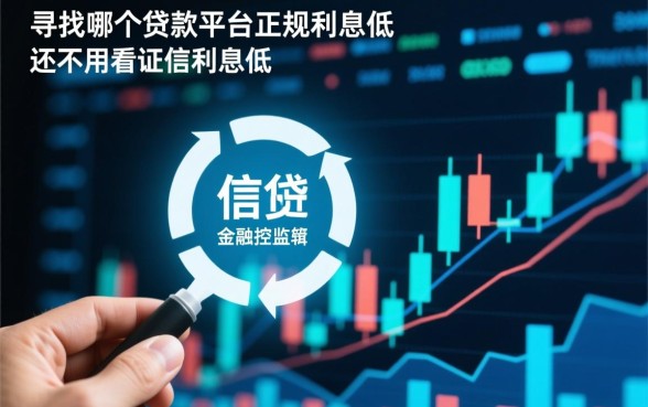 不用看征信利息低的贷款有哪些