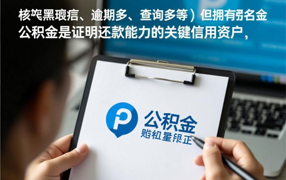 征信不好公积金怎么贷款