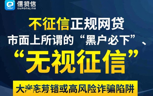 还有不看征信的网贷口子吗
