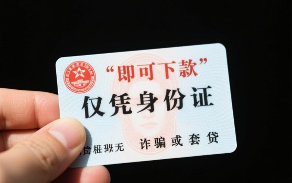 凭身份证能贷6000吗