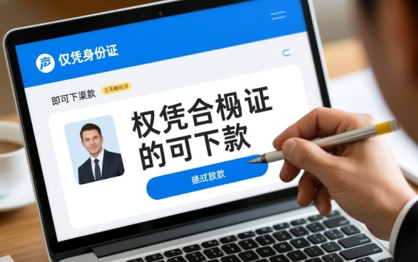 凭身份证能贷6000吗