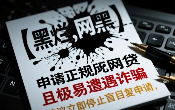 征信黑征信不好还能网贷了么