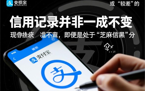 征信黑了芝麻信用590能贷款吗