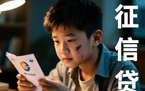 征信黑不够18岁怎么贷款呢