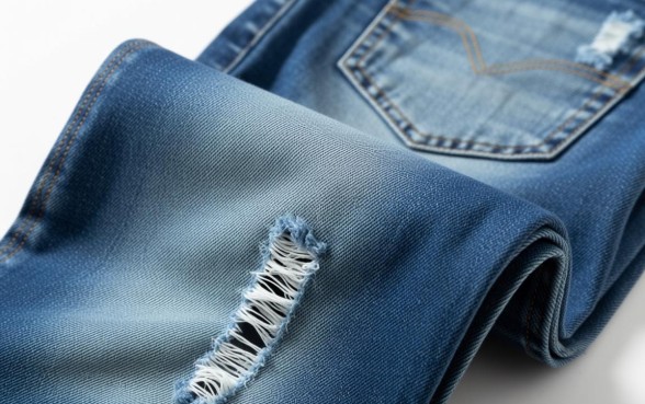 软的牛仔裤刮了个口子怎么补救