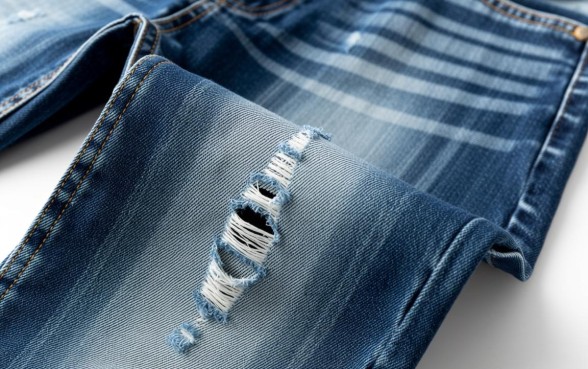 软的牛仔裤刮了个口子怎么补救