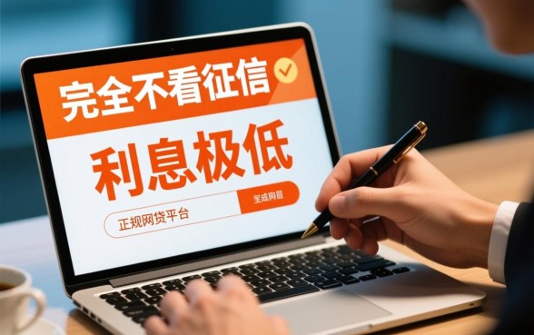 利息低不看征信的网贷怎么找