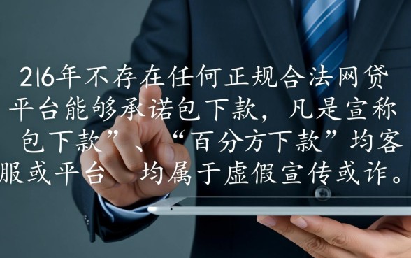 2026年网贷平台承诺包下款有哪些