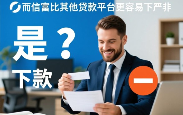 比信而富真的比其他贷款平台更容易下款吗