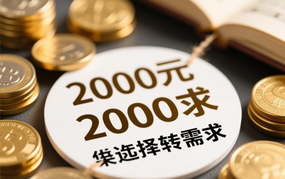 哪些平台可以借款2000左右用来周转的