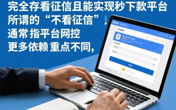 什么借钱平台不看征信秒批