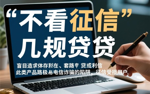 不看征信额度的网贷有哪些