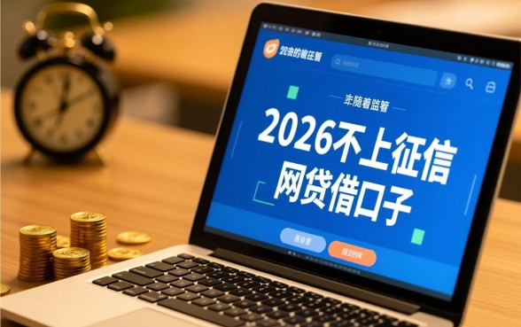 2026不上征信的网贷有哪些