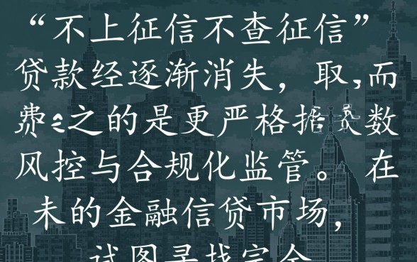 不上征信不查征信的网贷有哪些2026款