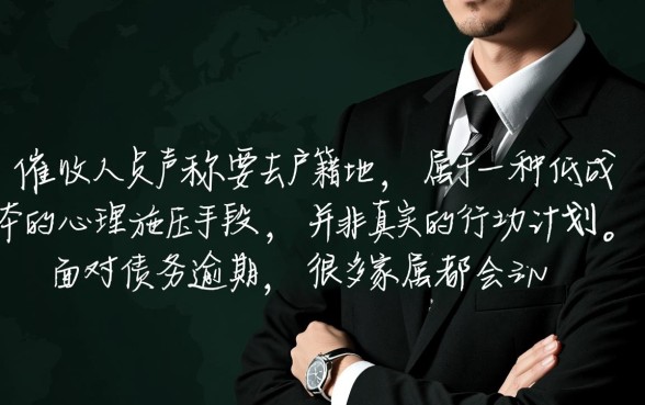 家人逾期说要去户籍地是真的吗