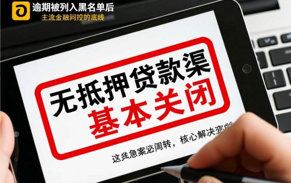 征信黑了哪里可以借钱应急