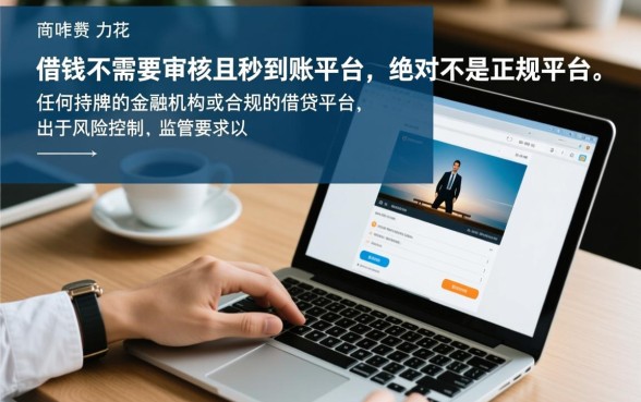 网上借钱不需要审核秒到账的是正规平台吗