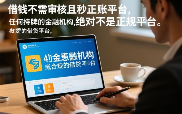 网上借钱不需要审核秒到账的是正规平台吗