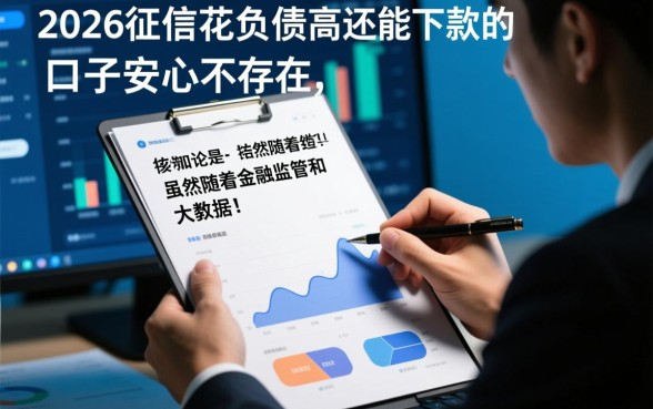 2026征信花负债高还能下款吗