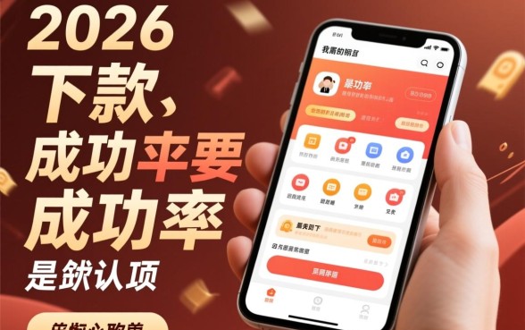 2026年下款成功率最高的app是哪些
