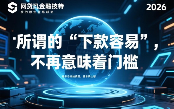 2026年有哪些网贷平台下款特别容易